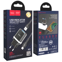 СЗУ N1 USB на Type-C 2.1A HOCO черное