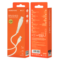 Кабель BX37 USB Type-C 1M 3,0A