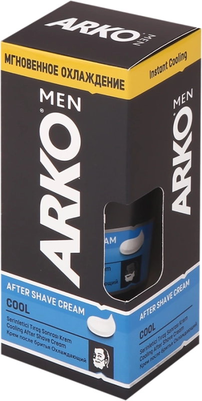 Крем после бритья  Крем после бритья "ARKO MEN"  Cool , 50 г, 50 мл