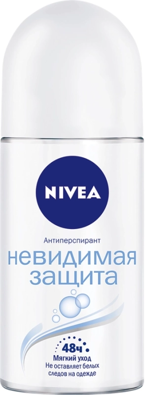 Дезодорант-ролик для женщин NIVEA Невидимая защита Дезодорант-ролик для женщин NIVEA Невидимая защита
