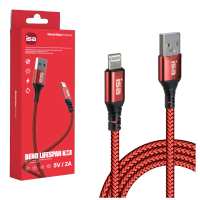 Кабель USB Lightning 1m 5V 2A