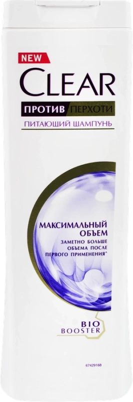 Шампунь против перхоти   Шампунь против перхоти  "CLEAR"  питающий шампунь, максимальный объем
