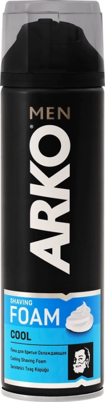 Пена для бритья "ARKO MEN" Cool с охлаждающим эффектом, 300 мл