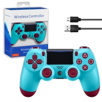 Джойстик PS4 DualShock беспроводной AA бирюзовый (no logo)