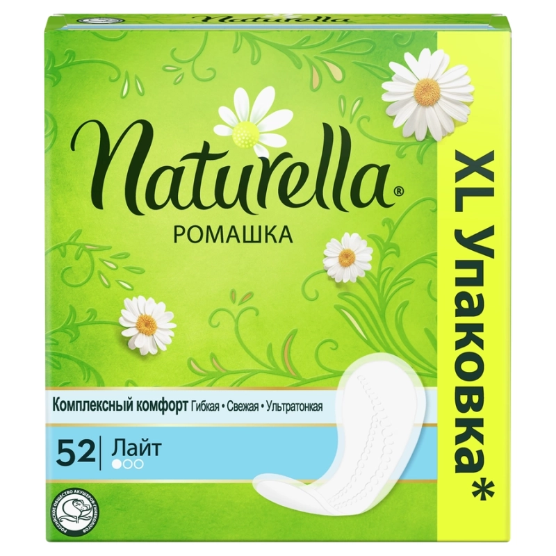 Ежедневные прокладки NATURELLA Ромашка Лайт Ежедневные прокладки NATURELLA Ромашка Лайт