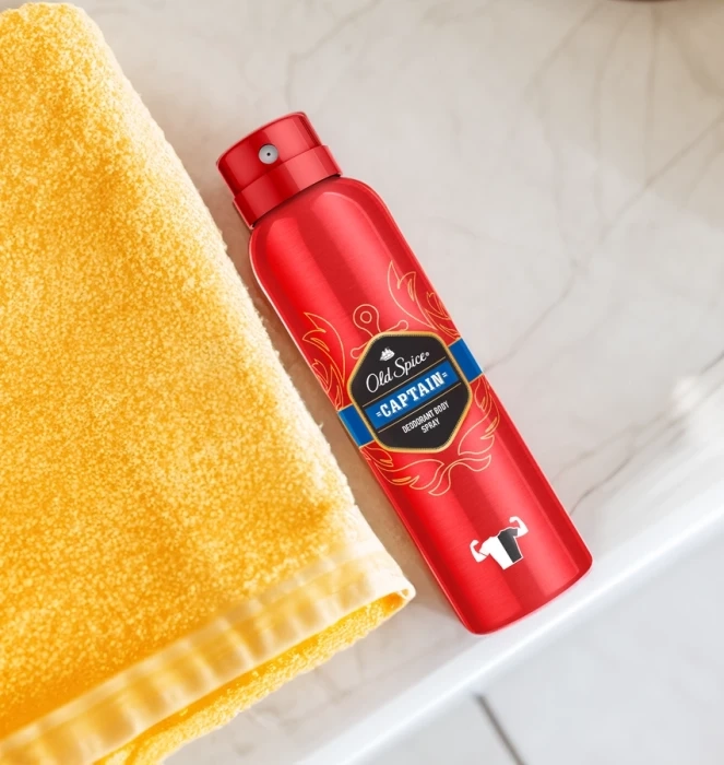 Дезодорант-спрей мужской OLD SPICE Captain, 150мл Дезодорант-спрей мужской OLD SPICE Captain, 150мл