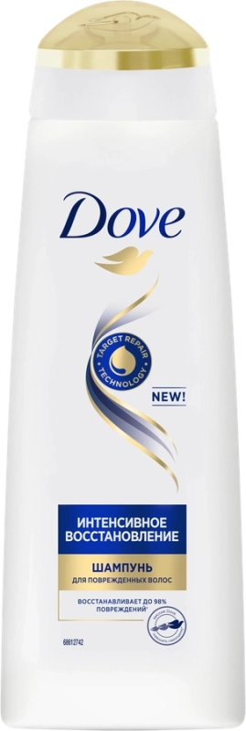 Шампунь "Dove"  интенсивное восстановление, для поврежденных волос