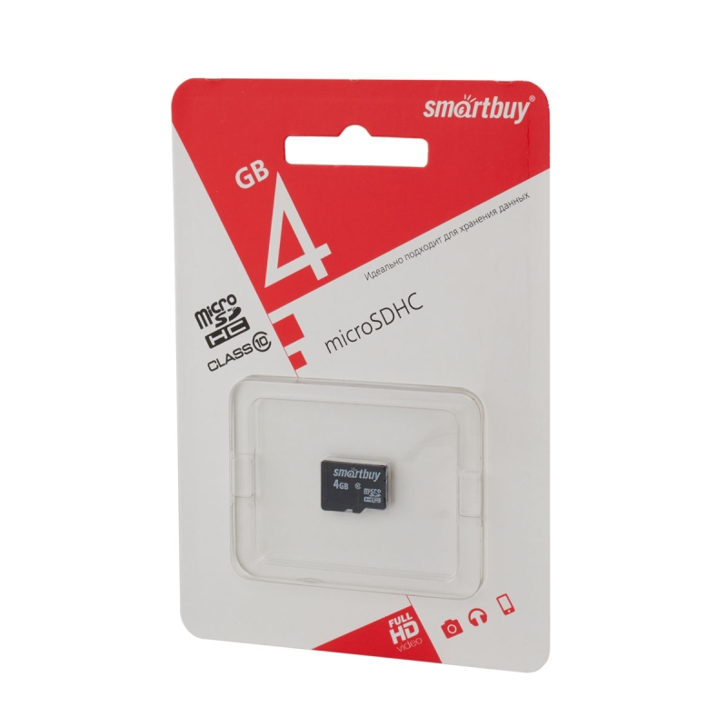 Micro SD 4GB Smart Buy class 10 без адаптера Micro SD 4GB Smart Buy class 10 без адаптера