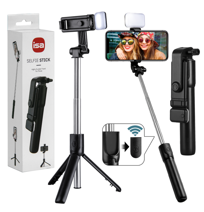 Монопод-трипод с подсветкой R1L Монопод-трипод с подсветкой R1L