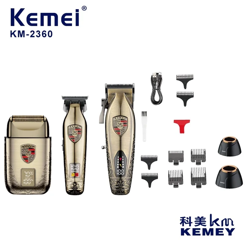 Набор для стрижки волос 3в1 Kemei KM-2360 Набор для стрижки волос 3в1 Kemei KM-2360