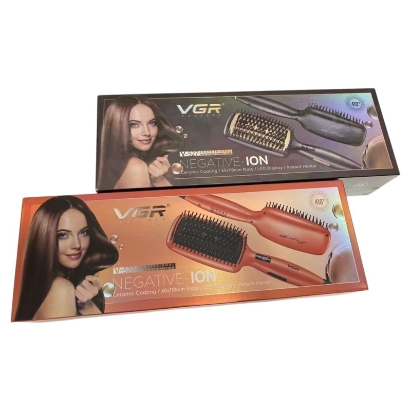 Расческа Щетка Фен VGR V-527 Черная