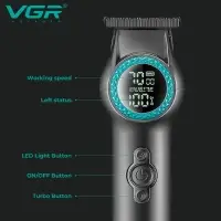 Триммер для стрижки волос VGR V-990 Черный