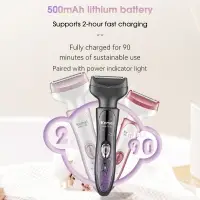 Электрическая бритва 4в1 Kemei KM-7114