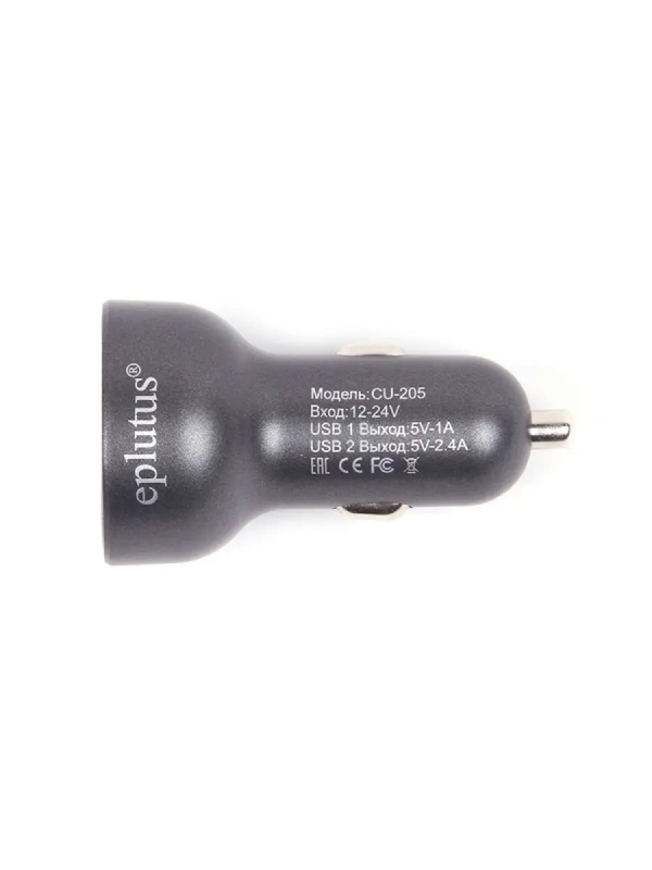 Автомобильное зарядное устройство Eplutus CU-205 Автомобильное зарядное устройство Eplutus CU-205