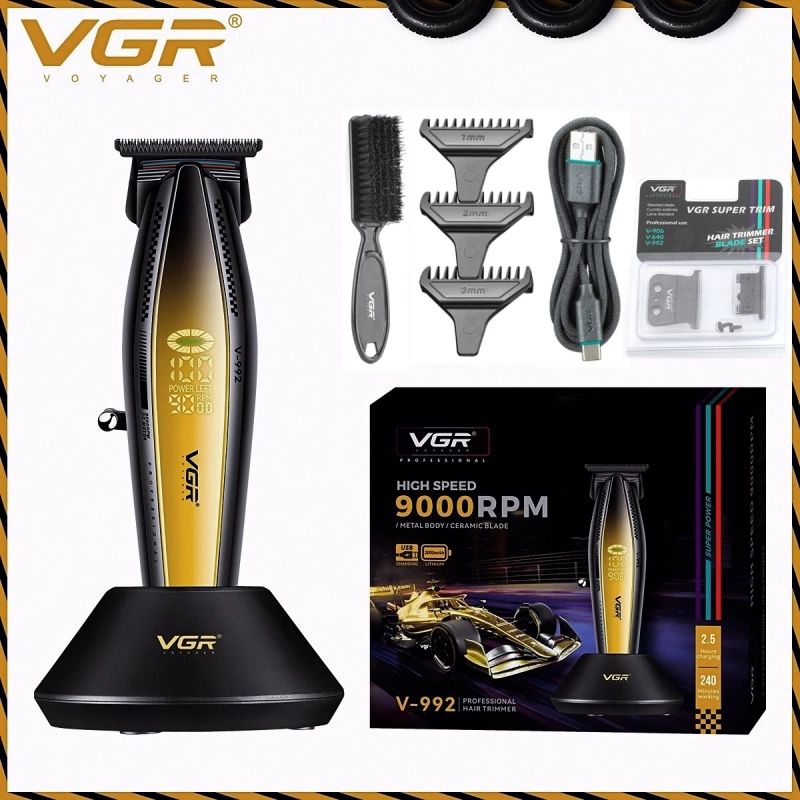 Триммер для стрижки волос VGR V-992 Золотой