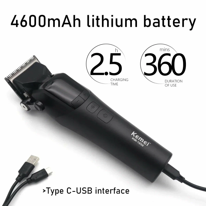 Машинка для стрижки волос Kemei KM-1858 Машинка для стрижки волос Kemei KM-1858