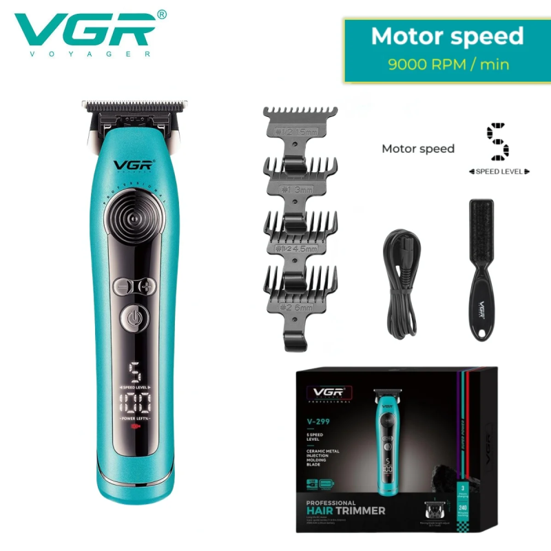 Триммер для стрижки волос VGR V-299 Голубой Триммер для стрижки волос VGR V-299 Голубой