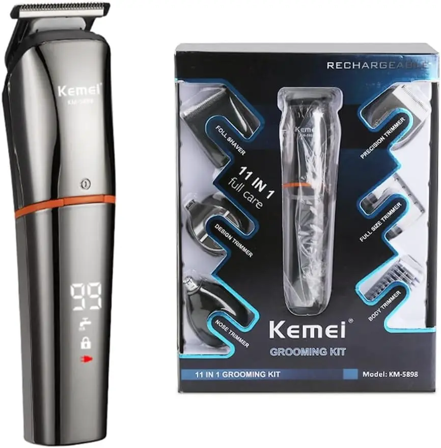 Триммер Набор 11в1 Kemei KM-5898