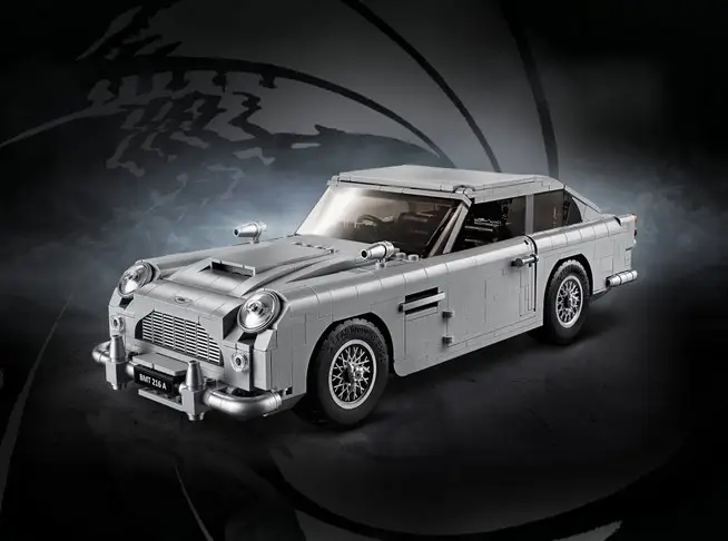 Aston Martin DB5 Джеймса Бонда Конструктор 1310д