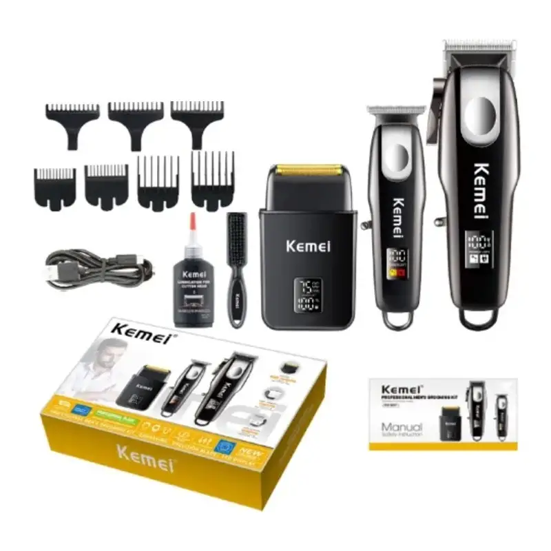 Набор для стрижки волос 3в1 Kemei KM-8531 Набор для стрижки волос 3в1 Kemei KM-8531