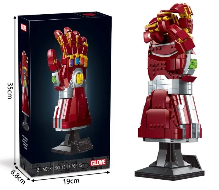 Нано-перчатка бесконечности Конструктор 675д