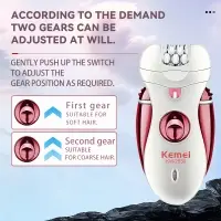 Эпилятор 4в1 Kemei KM-2530 Красный