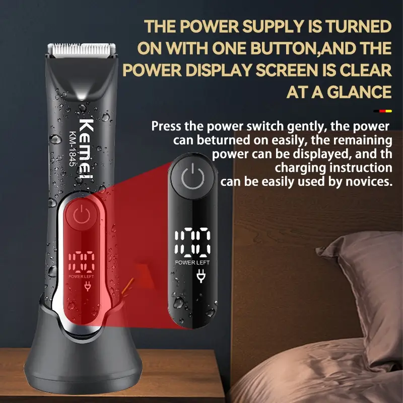 Триммер для стрижки волос Kemei KM-1845