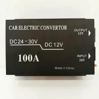 Преобразователь напряжения Инвертор 100A 24V-12V Преобразователь напряжения Инвертор 100A 24V-12V