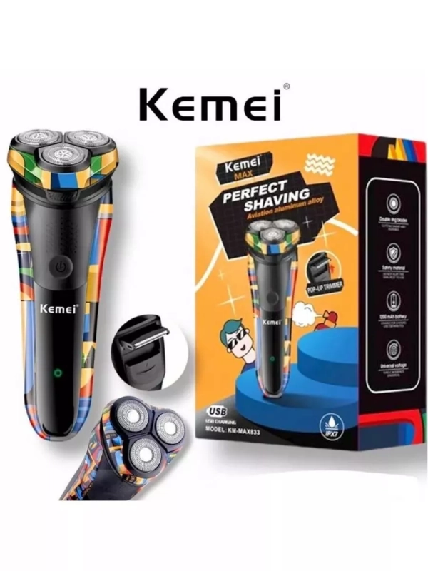 Электрическая бритва Kemei KM-MAX833 Электрическая бритва Kemei KM-MAX833