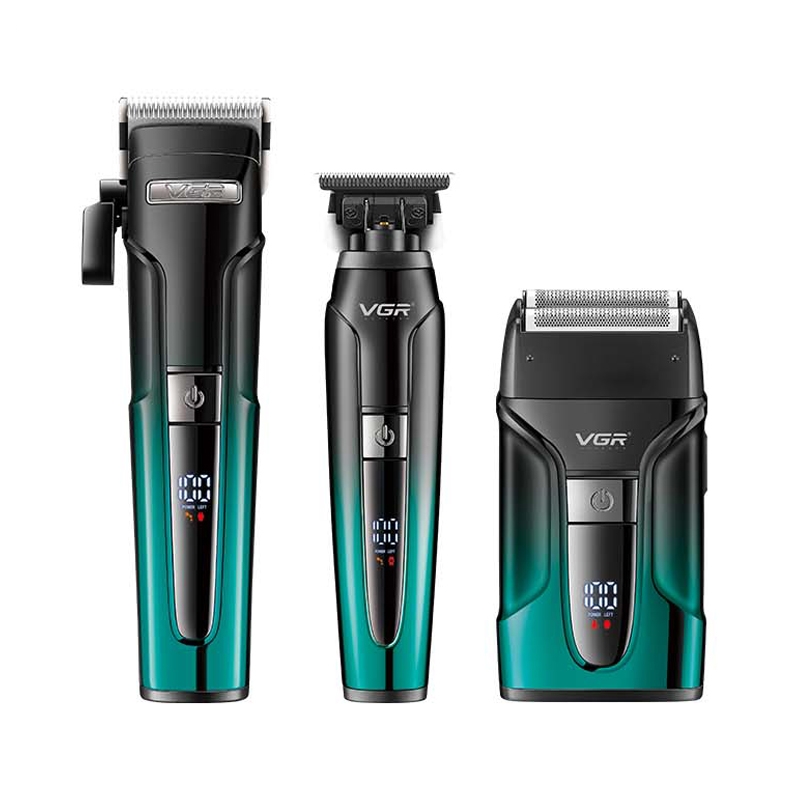 Набор для стрижки волос 3в1 VGR V-694 Желтый Набор для стрижки волос 3в1 VGR V-694 Желтый