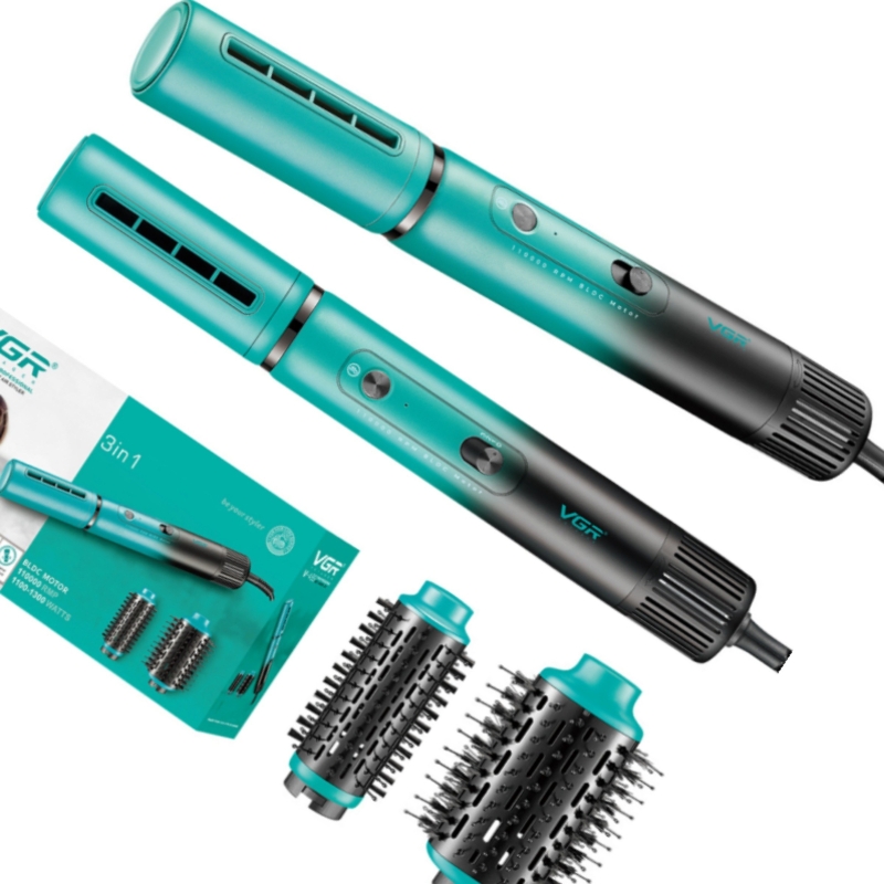 Стайлер для волос 3в1 VGR V-489 Зеленый Стайлер для волос 3в1 VGR V-489 Зеленый