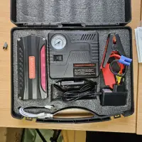 Пусковое устройство с компрессором для автомобиля
