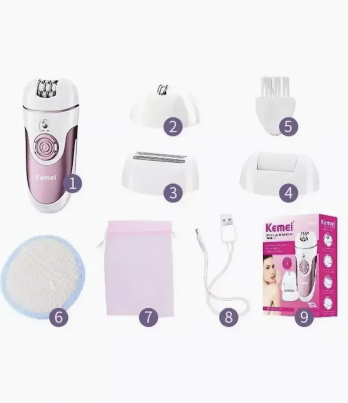 Эпилятор 4в1 Kemei KM-1307 Эпилятор 4в1 Kemei KM-1307
