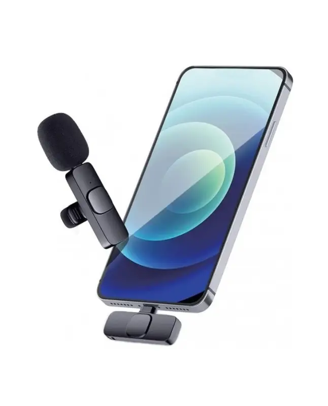 Микрофон петличный К8 2в1 Lightning & Type-C