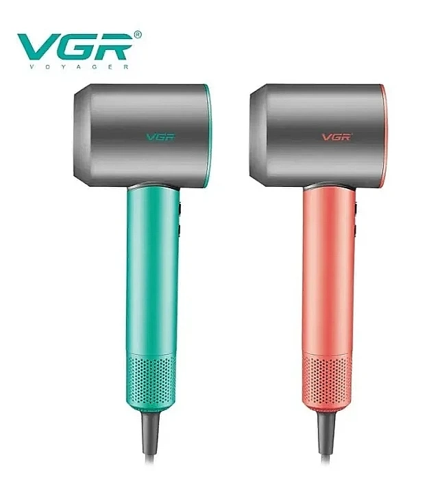 Профессиональный фен для укладки волос VGR V-440 красный