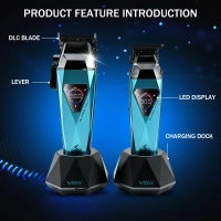 Набор для стрижки волос 2в1 VGR V-877 S2 Бирюзовый