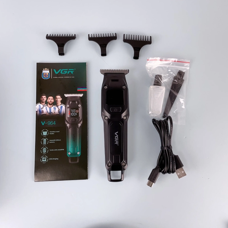 Триммер для стрижки волос VGR V-964 Черный