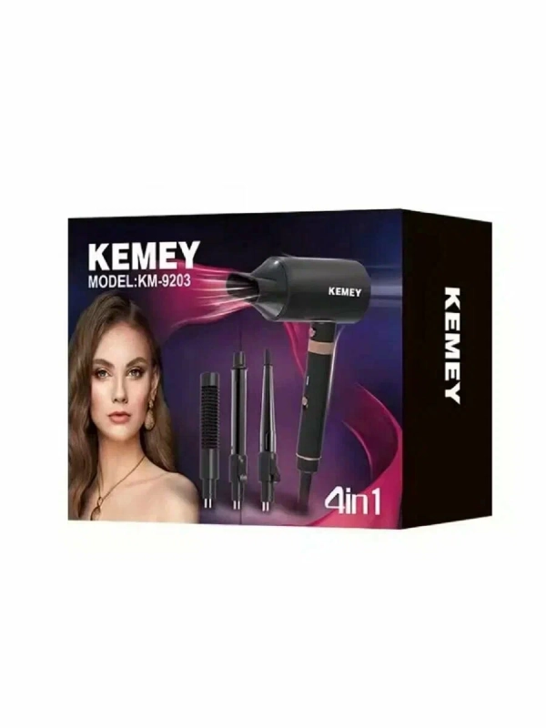 Фен для волос 4в1 Kemei KM-9203 Фен для волос 4в1 Kemei KM-9203