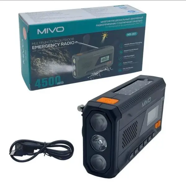 Радио MIVO MR-001 (Цвет в ассортименте) Радио MIVO MR-001 (Цвет в ассортименте)