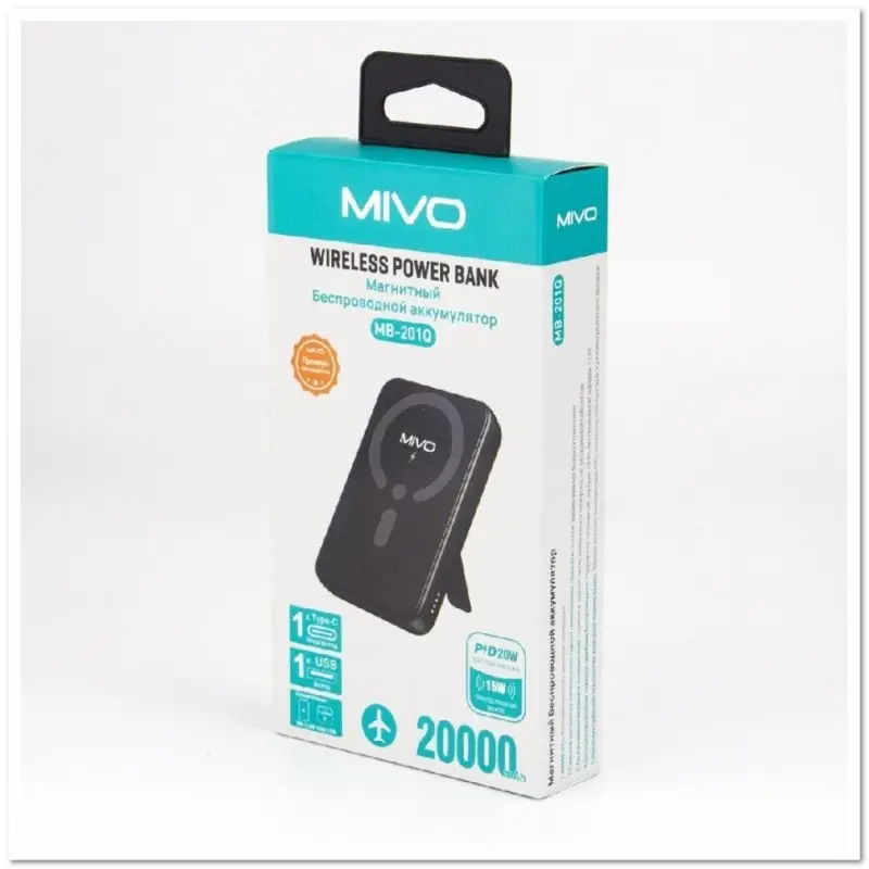 Внешний аккумулятор Powerbank MIVO MB-201Q 20000mAh Внешний аккумулятор Powerbank MIVO MB-201Q 20000mAh