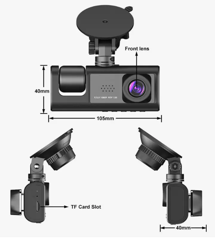 Видеорегистратор автомобильный 3в1 Black Box Видеорегистратор автомобильный 3в1 Black Box
