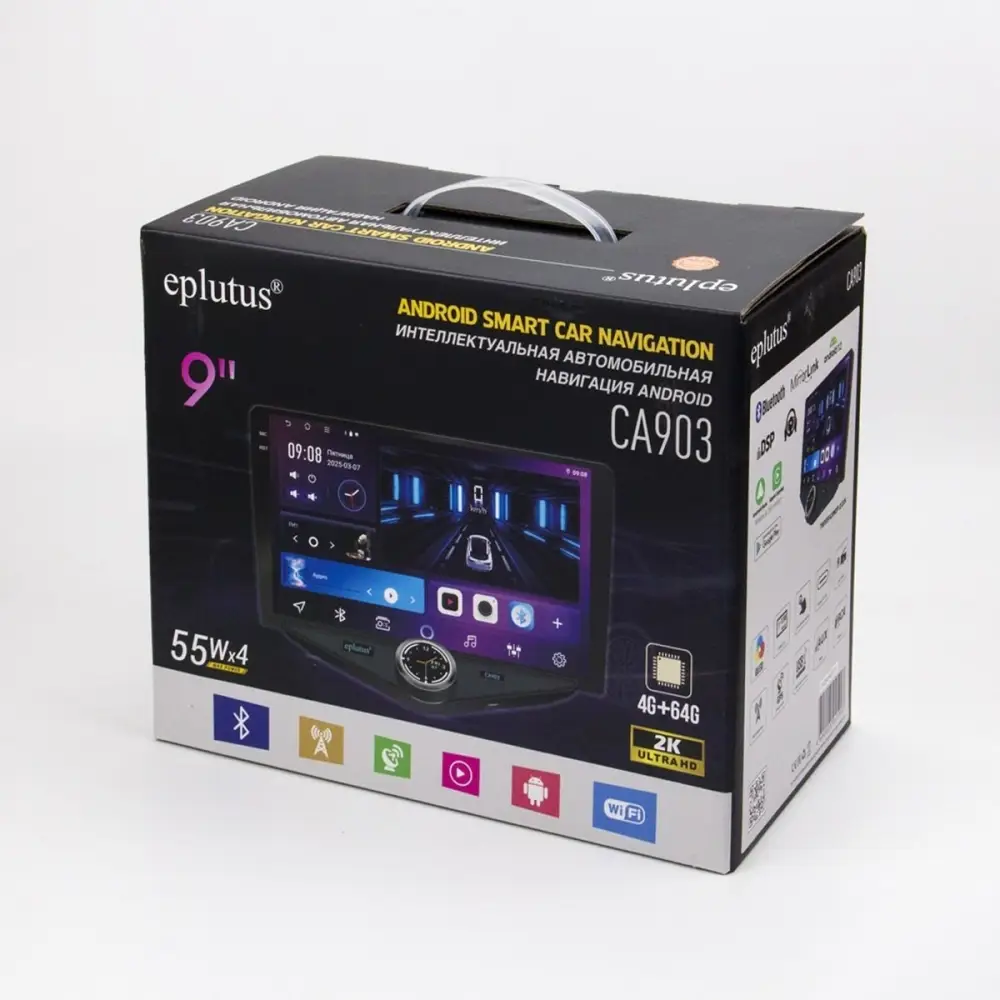 Автомагнитола с сенсорным экраном Eplutus CA903 Автомагнитола с сенсорным экраном Eplutus CA903