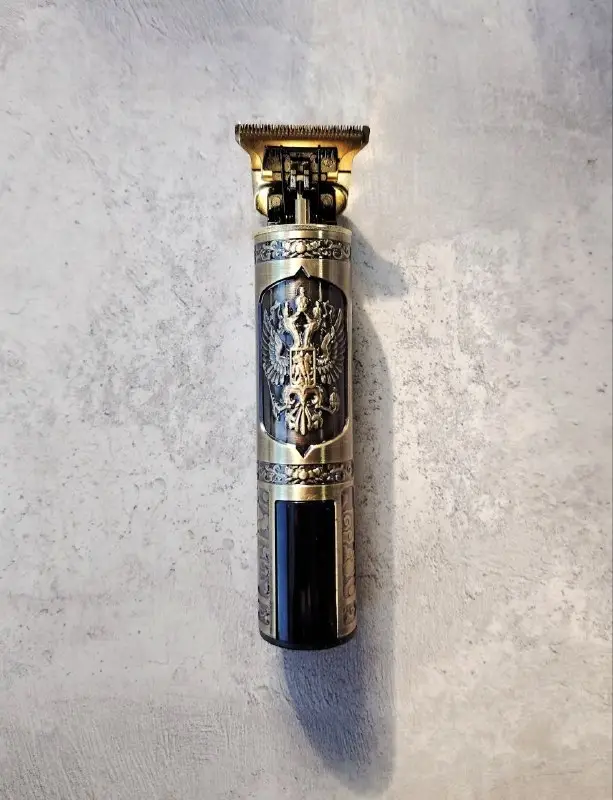 Триммер для стрижки волос Герб Дисплей Золотой Триммер для стрижки волос Герб Дисплей Золотой