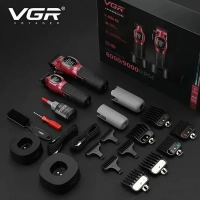 Профессиональный набор машинок для стрижки VGR V-886S2 красный