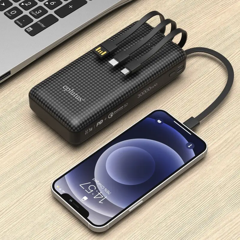 Внешний аккумулятор Powerbank Eplutus EB-304Q 30000mAh Внешний аккумулятор Powerbank Eplutus EB-304Q 30000mAh