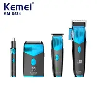 Набор 4в1 Шейвер Триммер Машинка Kemei KM-8534
