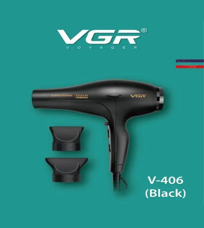 Фен для волос VGR V-406 Черный Фен для волос VGR V-406 Черный
