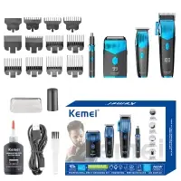 Набор 4в1 Шейвер Триммер Машинка Kemei KM-8534