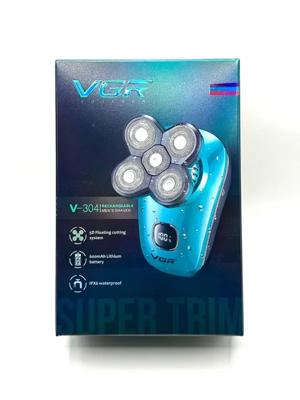 Электрическая бритва VGR V-304 Бирюзовая