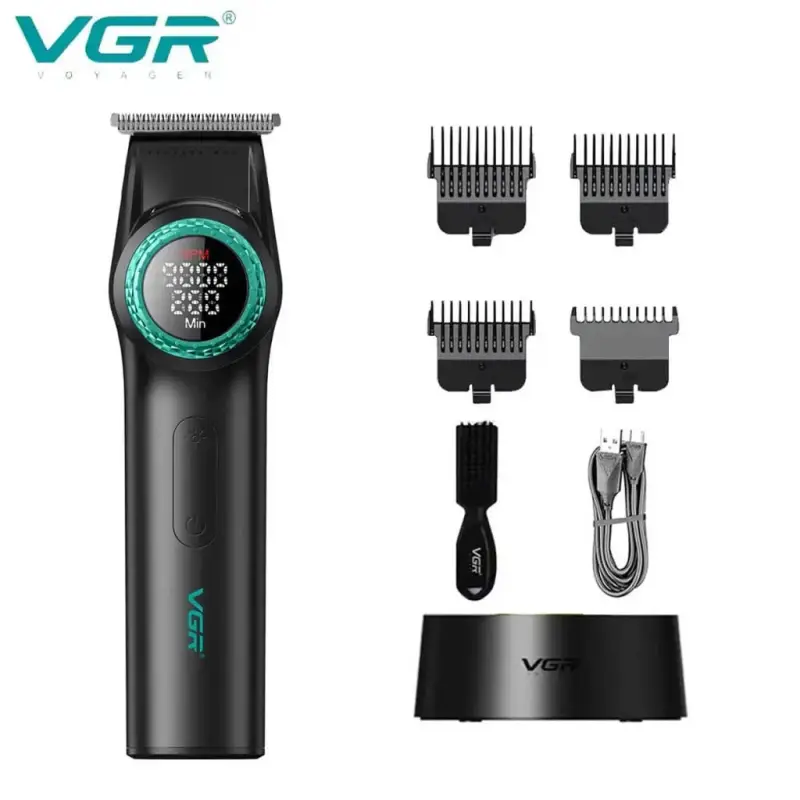 Набор для стрижки волос 2в1 VGR V-977 & V-377 Черный Набор для стрижки волос 2в1 VGR V-977 & V-377 Черный